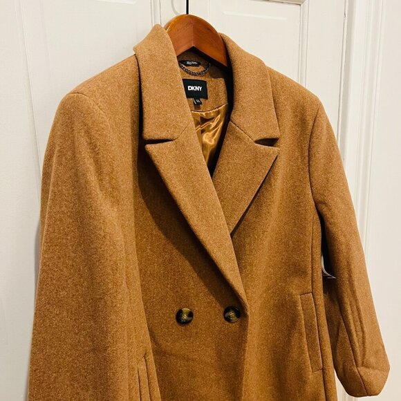 NEW Donna Karan DKNY Y2K Vintage 90's Over Coat Size XXL - Picture 14 of 16